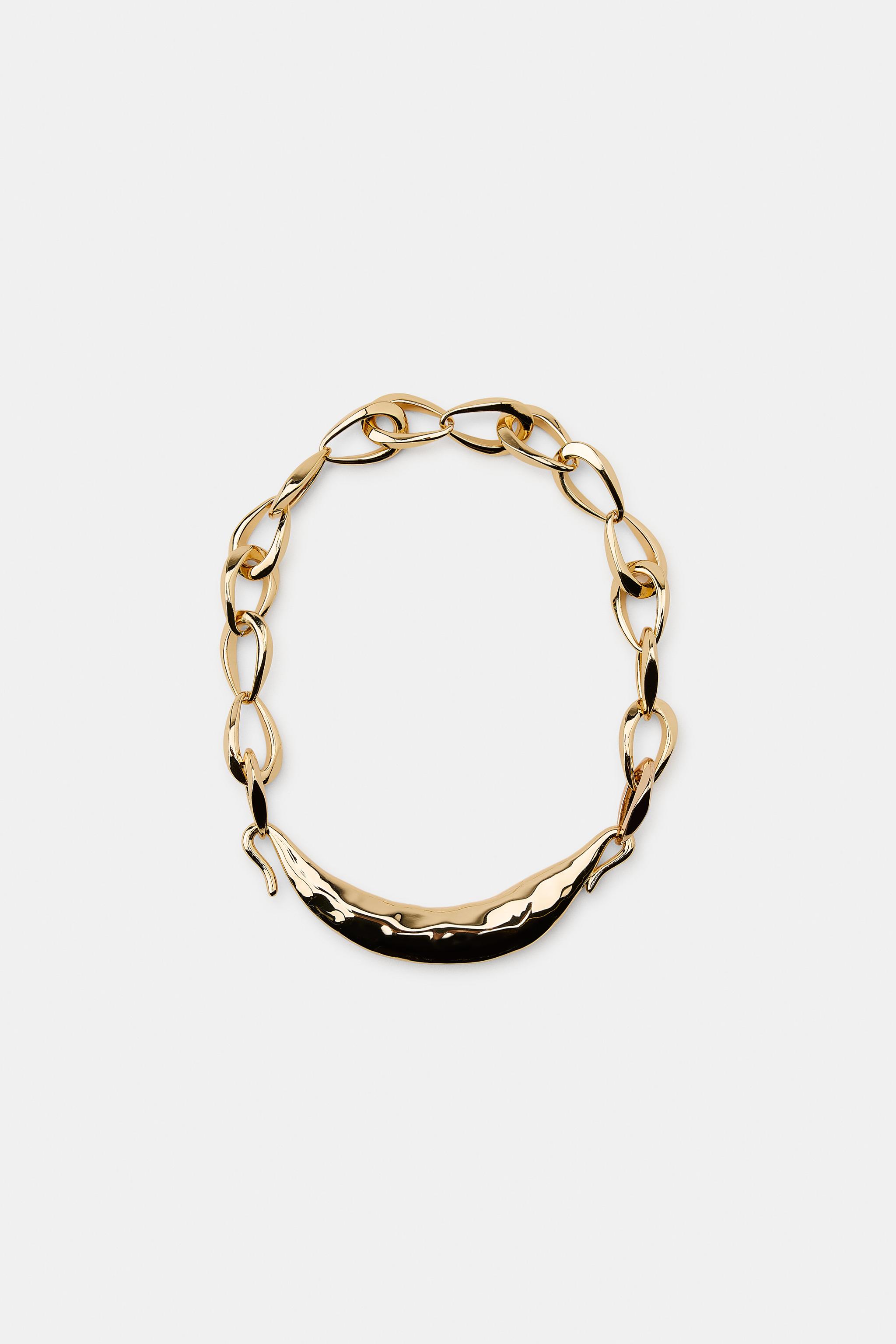COLLIER CHAÎNE MÉTALLIQUE